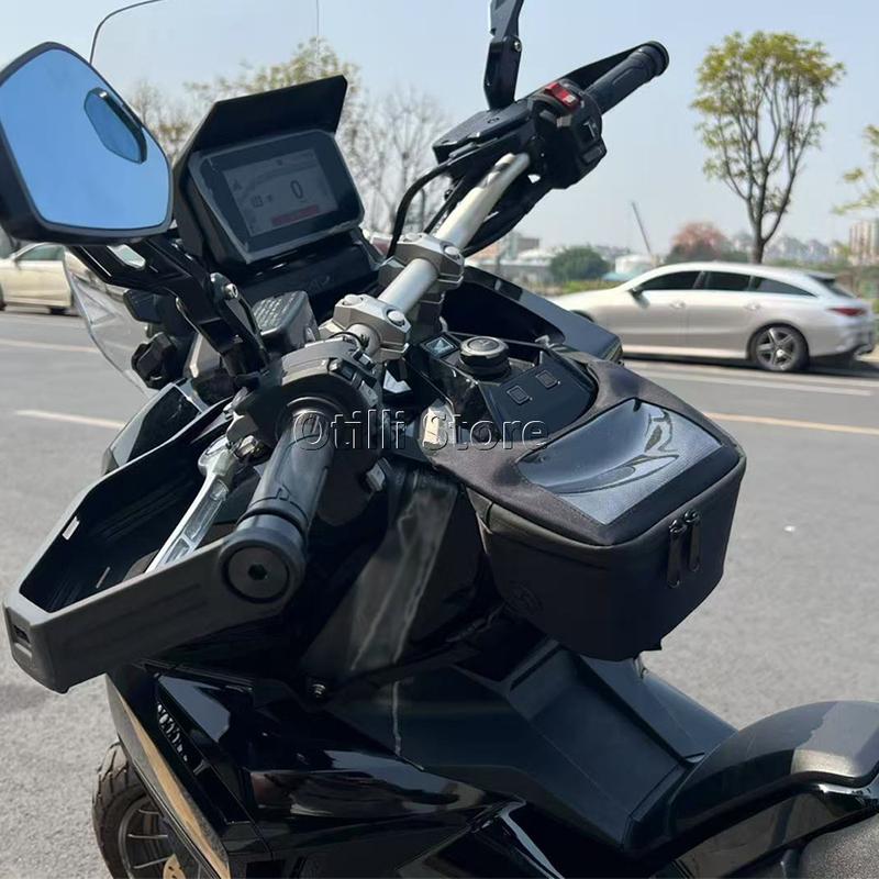 Motorcycle New Scooter Black Tank Bag For Honda X-ADV 750 X-ADV750 XADV750 Storage Pouch Tunnel Bag X ADV 750 2017-2025