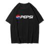 2026 Summer New Men's Women T-shirt Fashion Streetwear Coke T-shirt Unisex Astronauts Joint Design Short Sleeve Commemorative Shirt