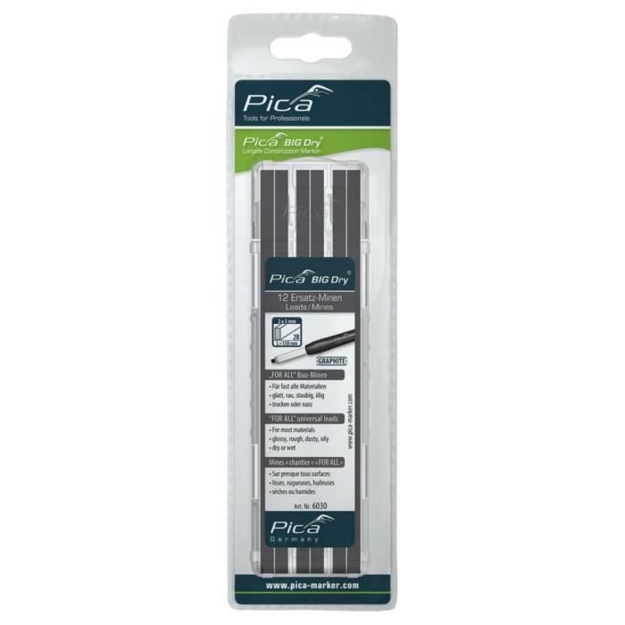 Pica BIG Dry Utántöltő bányák MINDHEZ 12 darab Grafit