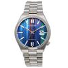 CITIZEN TSUYOSA Collection AUTOMATIC NJ0151-53W men's watch sapphire glass multicolor rainbow index silver international model