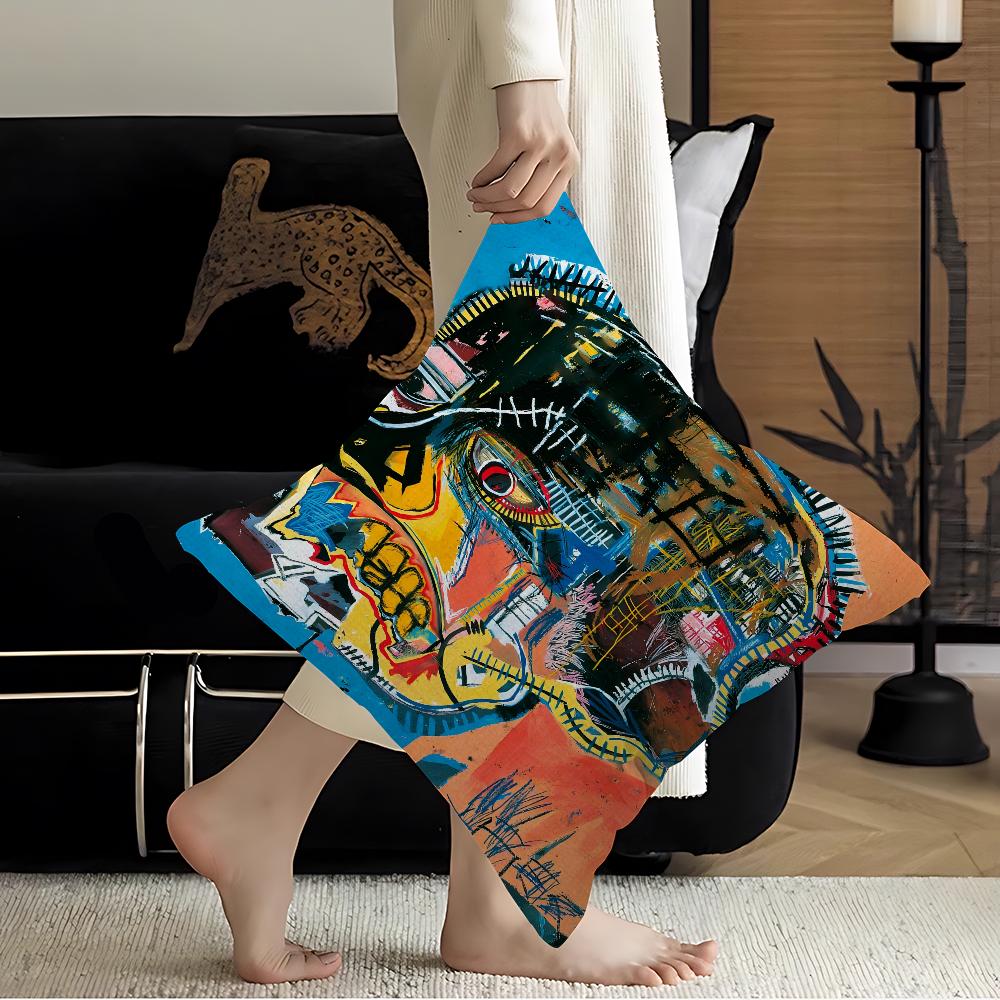 

Art J-Jean-M-Michels Cushion Cover Decorative Pillow Sofa Home Decor Case Pillow Cases 16x16Inch