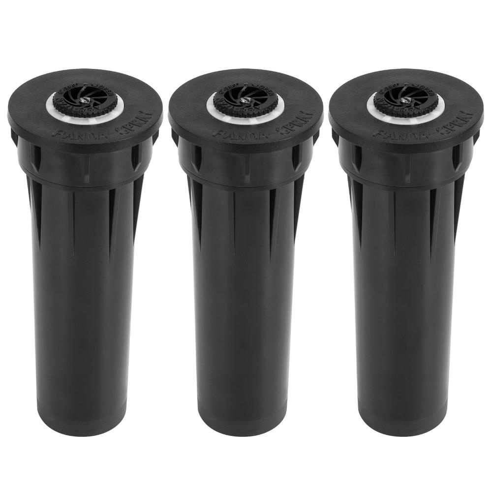 3Pcs Plastic Spray Nozzle 360 Degree Sprinkler Head Durable Buried Sprinkler  Bush Watering