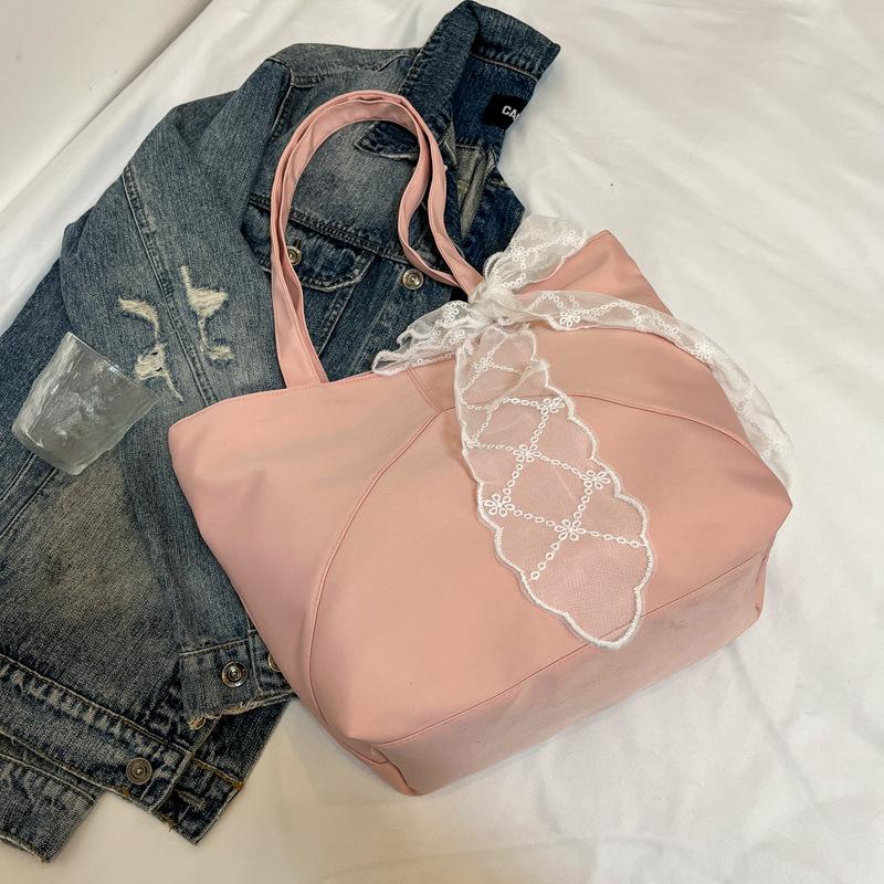 Japanese and Korean Version of Foreign Style Big Bag Niche Design Lazy Style New Casual Fashion Women's Simple Spring Tote Bag