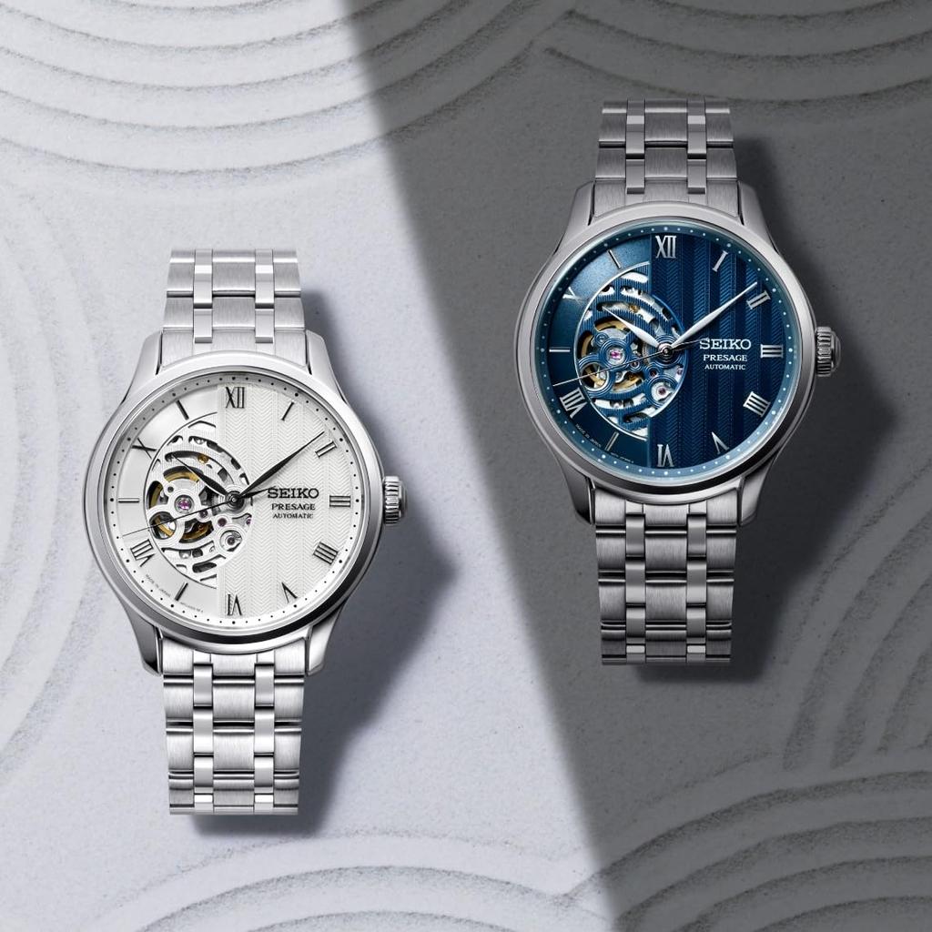 Seiko Presage Japanese Garden SARY253 Silver Watch Men's