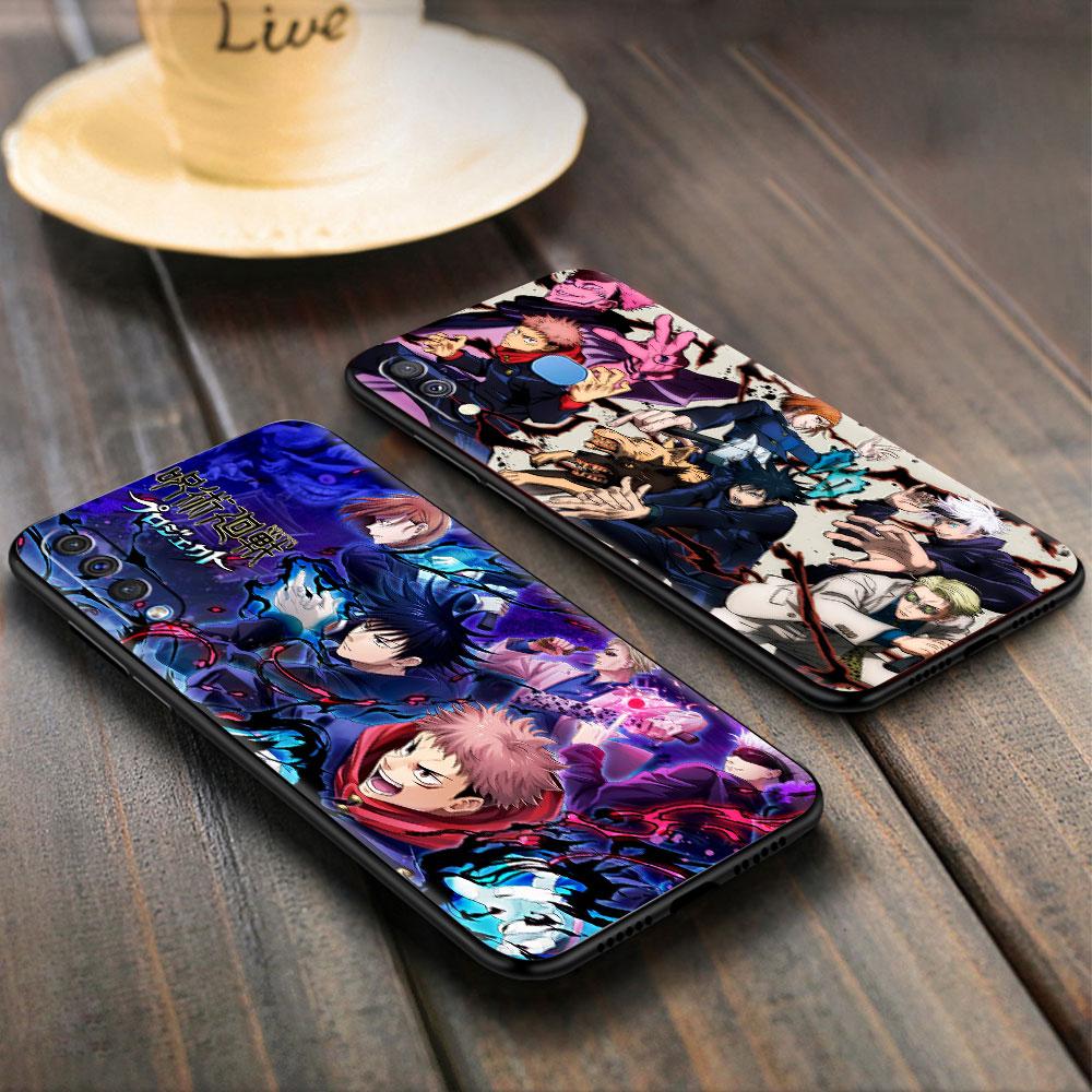 Soft Case For Samsung Galaxy Note 20 Ultra 10 Plus Lite A50 A70 A20 A40 A20e 9 8 A60 A10e Funda Phone Cover Jujutsu Kaisen Anime