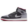 Air 1 Mid Bred Shadow Męskie Sneakersy Szare Czarne Cementowo-Szare DQ8426-006