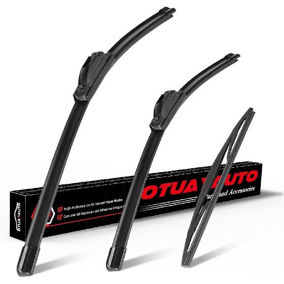 OTUAYAUTO 22"+22" Windshield Wiper Blades Replacement for Chevrolet Silverado 1500 2500 3500 1999-2006 2019-2024 Front Window Wiper Fit Factory