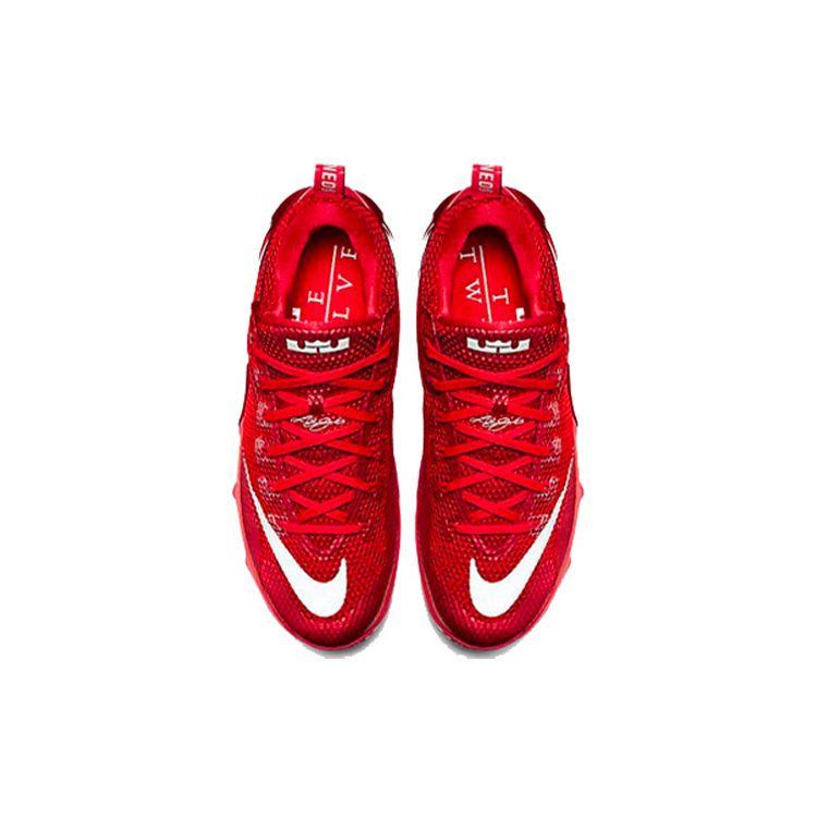 Nike LeBron 12 Low EP University Red Basketball Shoes Men Sneaker 724558-616