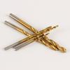 5-Piece Titanium-Coated High-Speed Steel Twist Drill Bit Set - Sharp, Wear-Resistant, Efficient Chip Removal