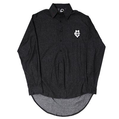 EIGHTVOLUME Ev Emblem Overfit Jeanshirts (Black)