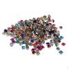 200Pieces DIY Sewing On Diamantce Crystals Craft Mixed Color 6mm