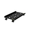 Mobile Computer Host Shelf with Wheels for Organization and Storage