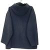 Ron Herman 3410400115 Navy Wool X Nylon Hooded Medium Coat Coat S NavyUsed