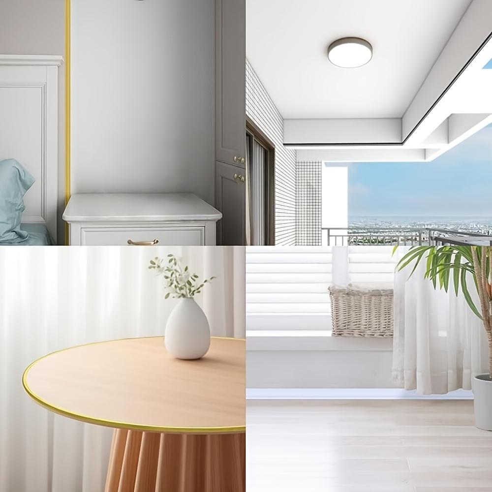 Self - adhesive Wall Corner Decorative Strip PVC Tape Ideal for Home Decoration Protects Against Knocks on Furniture Edges