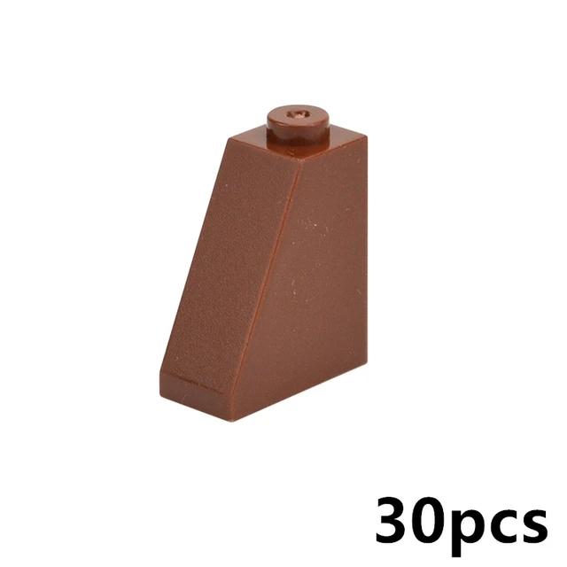 30pcs Compatible 4460 DIY Building Blocks Slope 75° 1x2x3 Thick Figure Bricks Educational Creative Toys For Children Gifts