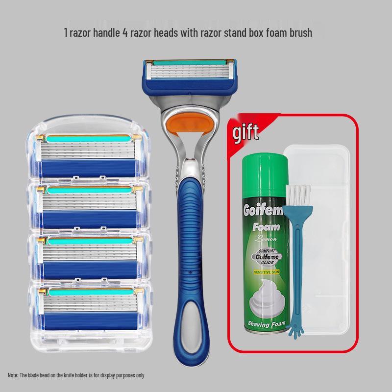 Old-Fashioned Drop-Shipping Compatible Razor: 5-Layer Gillette Fusion5 Shaving Knife