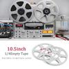 Professional Aluminum Reel 6 Hole Design For 1/4Inch 10.5 Open Tape Recording Disk Accessory