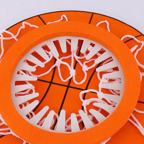 Hanging Indoor Basketball Hoop On Ceiling Educational Mini Basketball Game Kids Adults Stress Relief Basketballs Goal Toy with Soft Ball
