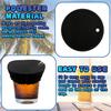 8x Anti Spike Drink Cover Scrunchies W/ Straw Hole Cup Cover Protector Reusable