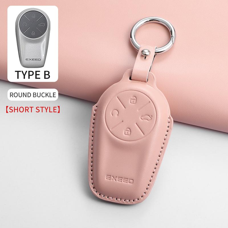 

For Chery Exeed Et Txl Starway Vx Starlightrun C-Dm Cars Remote Key Case Shell Durable Protecter Keychain Cover Case Accessories