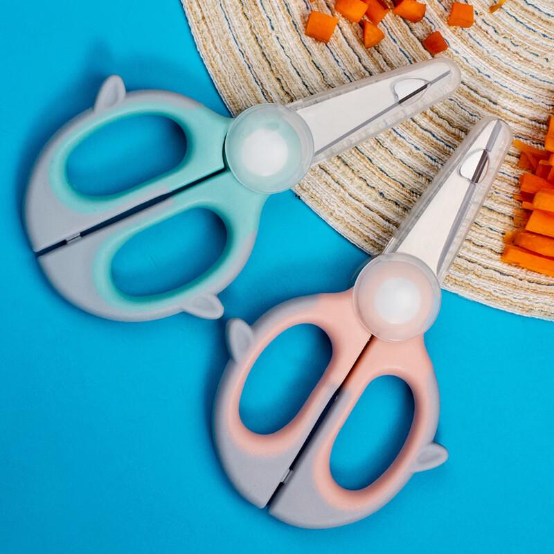 ZhiShi Stainless Steel Baby Food Scissors