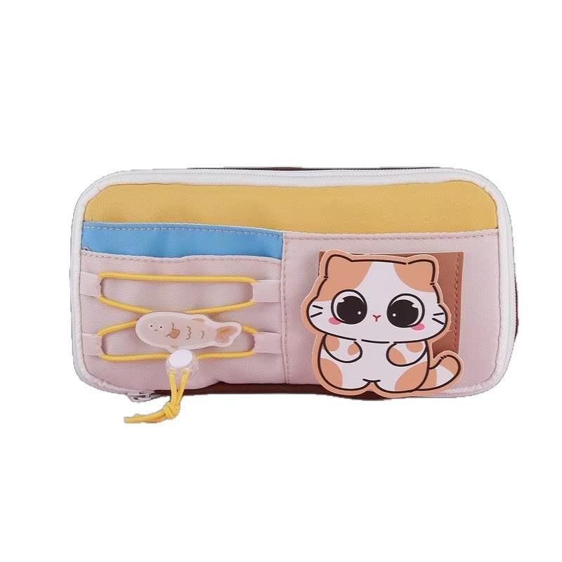 Balakapi Feng Stylish Large Capacity Girls' Primary School Pencil Case