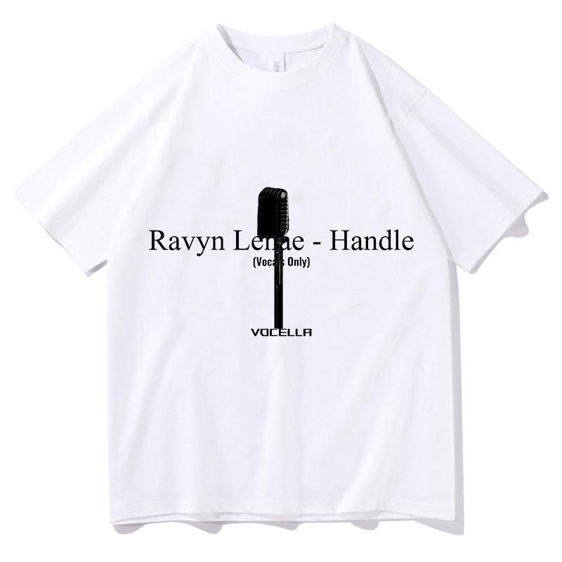 2026 Summer Cotton Tee Ravyn Lenae Handle TShirt Graphic Unisex Unisex Loose Hip Hop Streetwear Breathable Soft Top Tees Streetwear