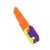 3D Carrot Gravity Knife Fidget Toys Children Decompression Push Card Small Toy 3D Printing Plastic Carrot Knife Dropshipping