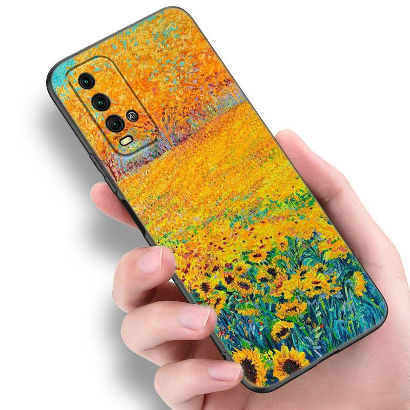 

Claude Monet Oil Painting Phone Case For Xiaomi Redmi Note 5 6 9T K20 K40 K50 Pro 7A 8A 9A 9C 9i 10A 10C A1 S2 TPU Black Cover Redmi Note 5(Pro)