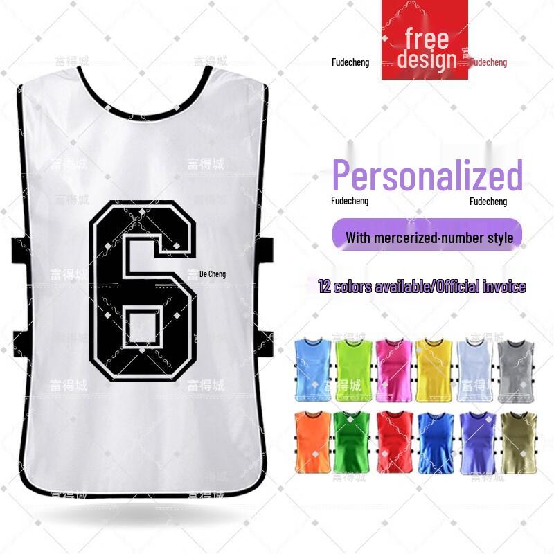 Training Vest with Numbers