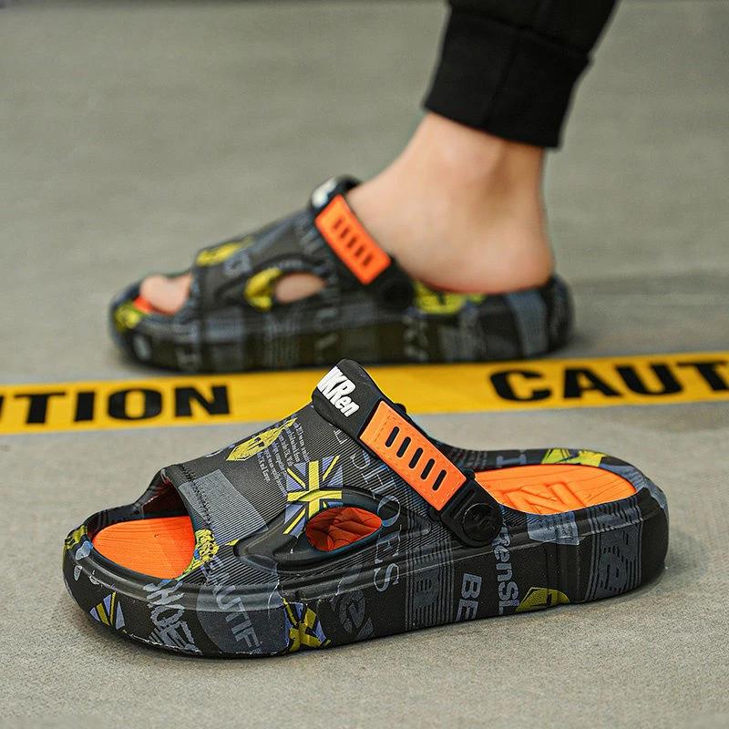 Male Slipper Summer Casual Men's Shoe Beach Elegant Mascullino Eva Pvc Rubber Low Price Fun Slides Designer Luxury Adult Sale