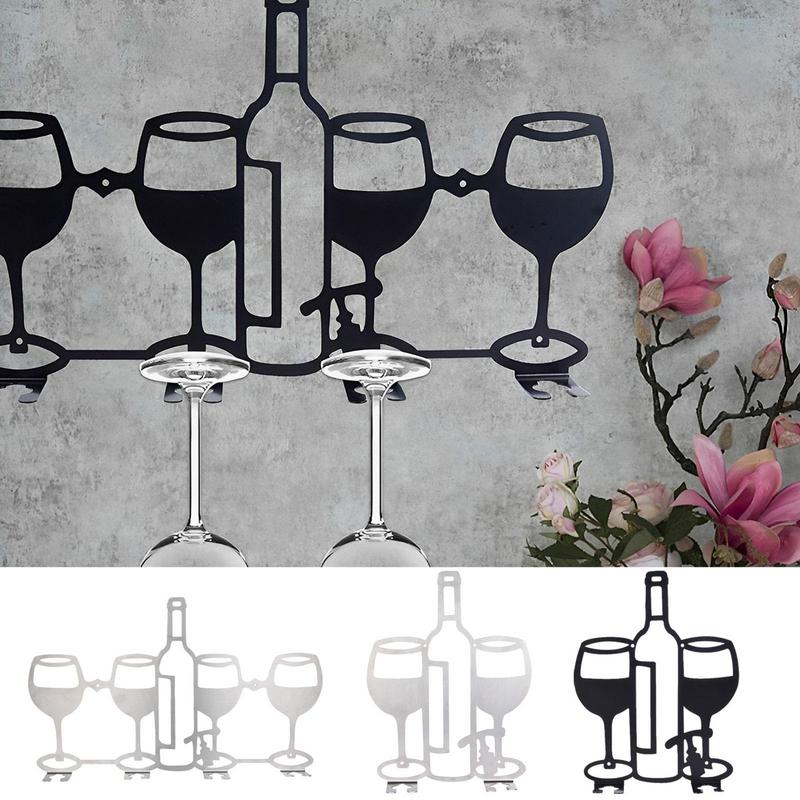 Wine Glass Racks For Wall Wine Bottle Holder Wall Mounted Wine Rack Rustic Wine Bottle Glass Floating Shelves For Home Bar