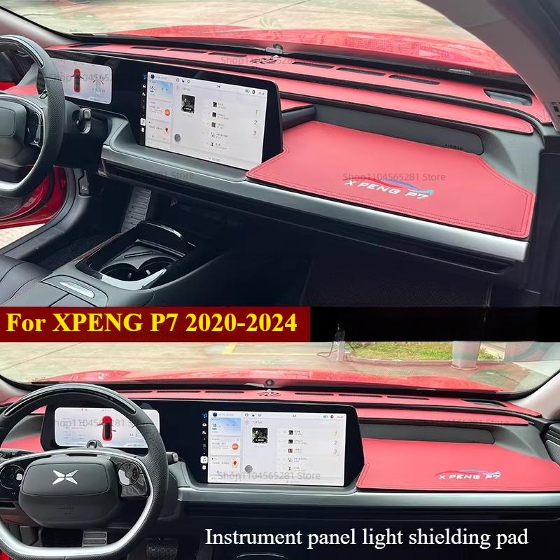 For XPENG P7 2020-2024 Instrument Panel Light Shielding Pad,Car Interior Decoration Modification Accessories Refit
