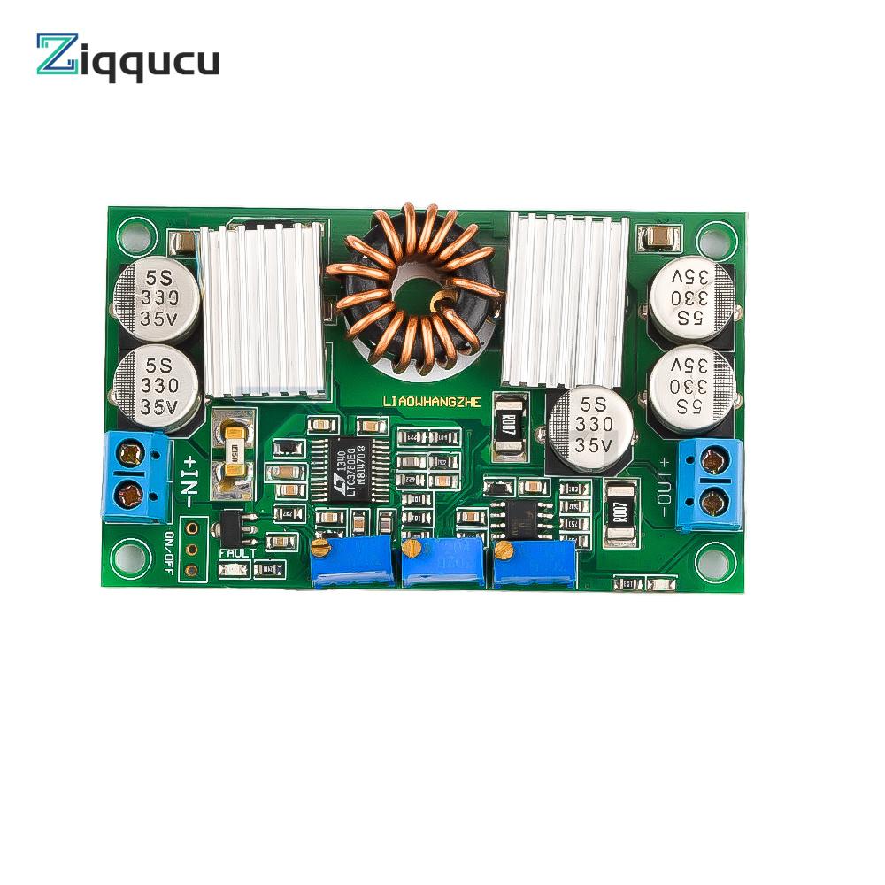 LTC3780 DC-DC 5V-32V to 1V-30V 10A Automatic Regulator Charging Module Step Up Down Power Supply Board Smart Electronics