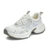 Folia ssąca dół buty dad damskie 2025 lato nowe oddychająca siatka platforma buty sportowe damskie casual wszechstronne buty dziecięce