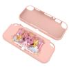 Custom Protective Case Compatible with PlayVital Switch Case Cover Compatible with Switch Cute Cat (soft) Lite, (soft) Lite, [Pink VV]