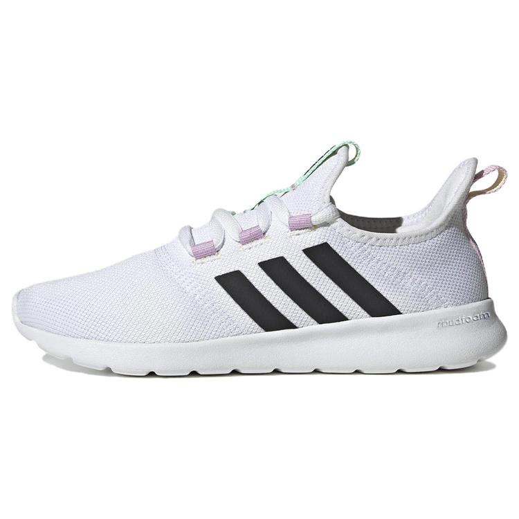 (WMNS) adidas Neo Cloudfoam Pure 2.0 Shoes White Black Green Women s H03762 EU 36⅔
