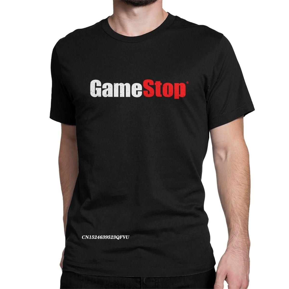 Gamestop T-Shirt Men Wallstreetbets GME WSB Stock Stonks Trader Meme Cool Cotton T Shirts Harajuku T Shirts Printed Clothes S разноцветный
