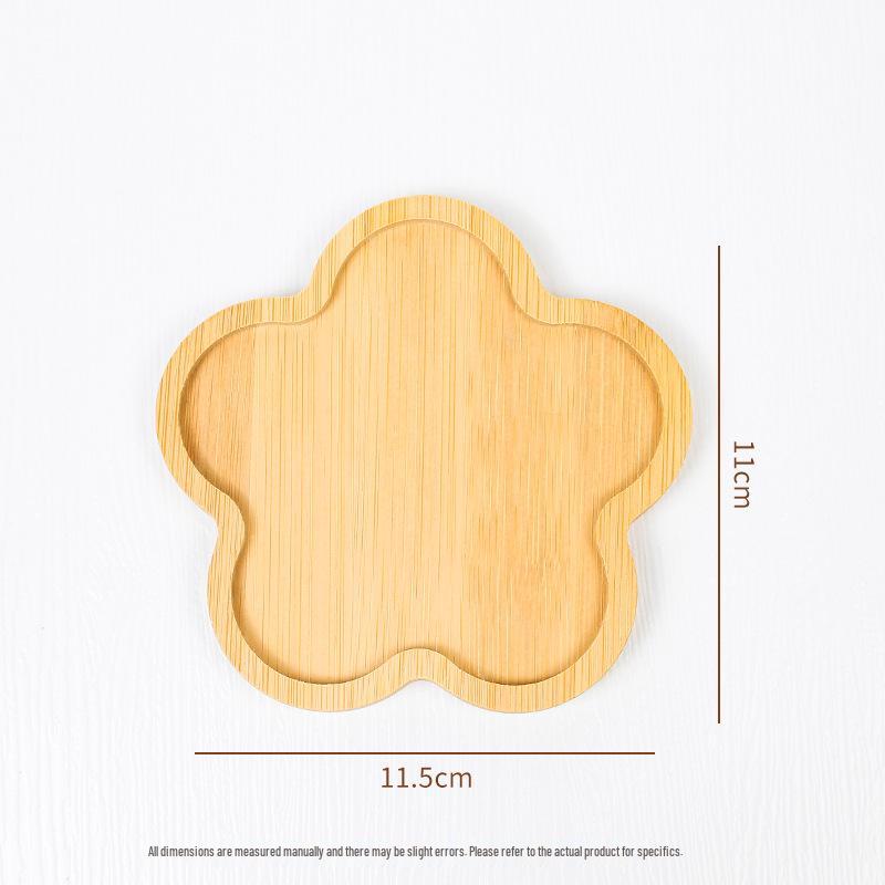 Handmade Bamboo Mosaic Coaster - Round or Rectangular Heat Insulation Mat