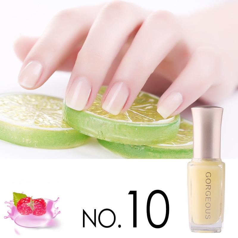 Nový Jelly lak na nehty Candy Nude rychleschnoucí průsvitný želé lak na nehty