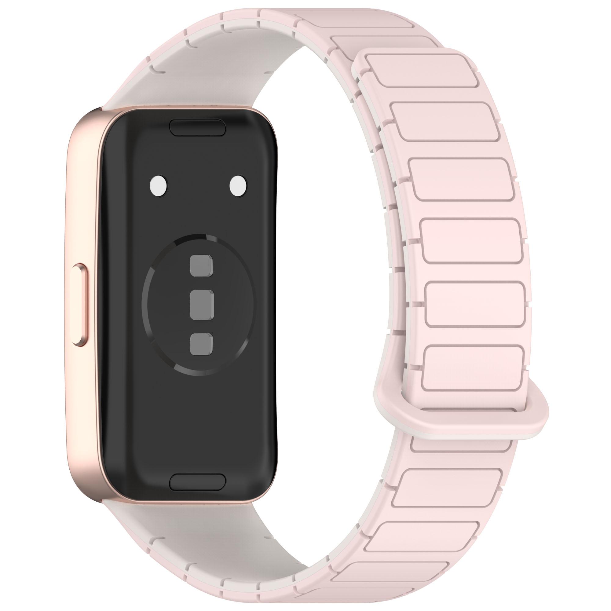 

Silicone Watch Band for Huawei Band 10 NFC/10/9 NFC/9/8 NFC/8 Replacement Magnetic Wrist Strap H