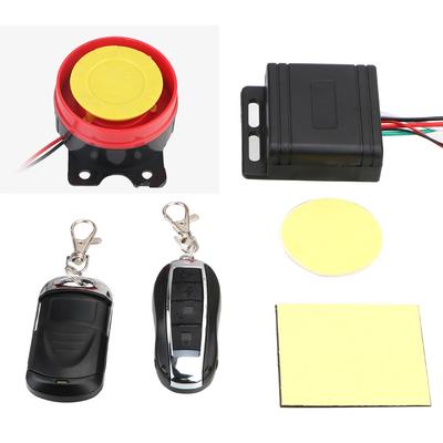 Motocicleta Bicicleta Alarme Inteligente Carro Chaveiro 12V Sistema de Alarme de Segurança Controle Remoto Chave Estilo de Carro Anti-roubo