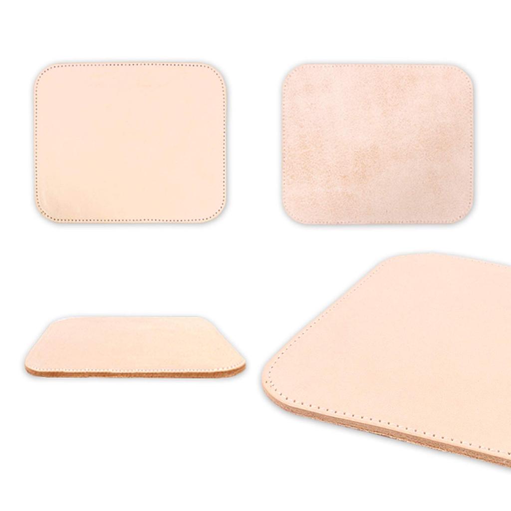 Himeji Genuine Leather Mouse Tanned Leather [Leather Honjin] Pad, (Tanro)
