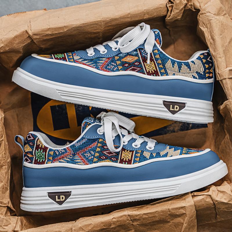 Men's Fashion Casual Low Top Skateboarding Shoes Boys Comfortable Sneakers Male Students Trending Soft Sole Classic Breathable Gym Non-slip