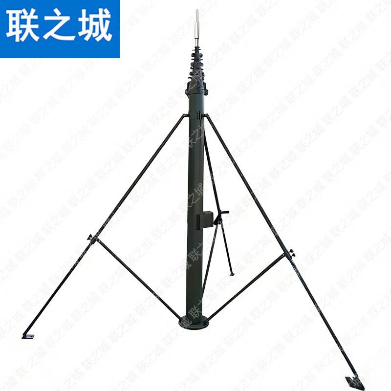 Quick-Install Liftable Lightning Rod
