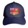 Ontario (NF) Baseball Cap Snapback Cap Hat Unisex For The Sun Hat Beach New In The Hat For Girls Unisexs