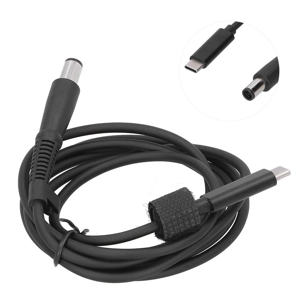 Laptop Charging Cable TypeC Charging Cable Fit for HP Notebook Computer DC7.4 x 5mm Male