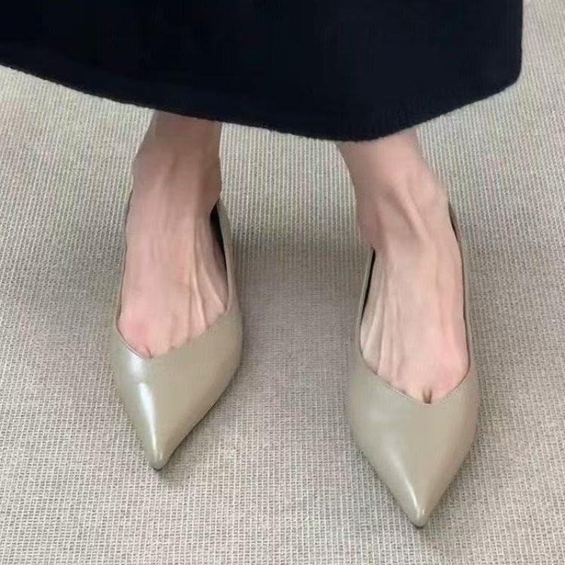 2026 New Spring Autumn Pointed Toe Women Mary Jane Shoes Ladies Outdoor Comfort Women's Commute Flats Shoes