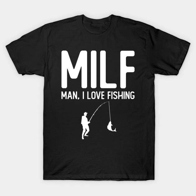 Man, I Love Fishing Made in Australia T-Shirt S