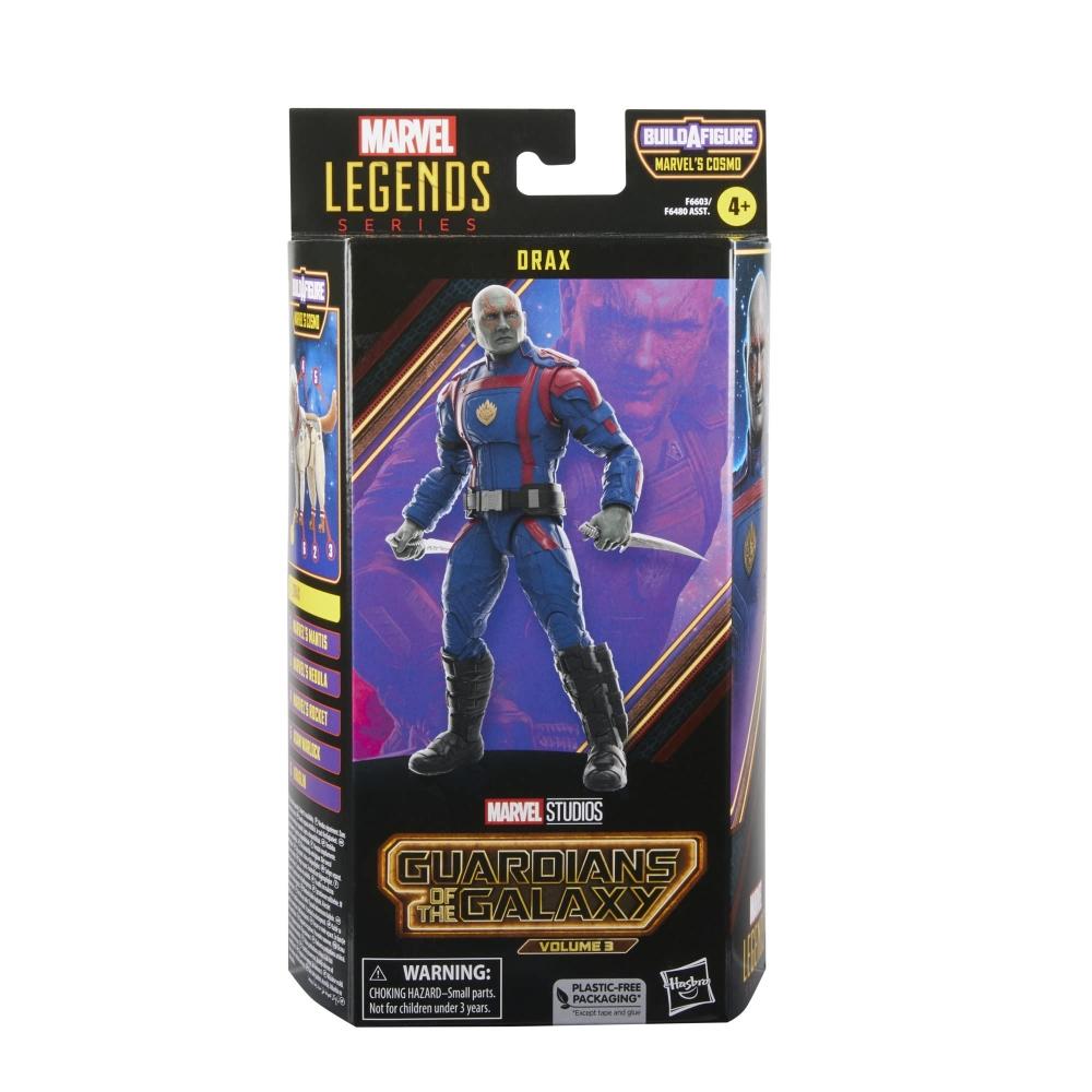 MARVEL Marvel Legends Series Drax, Guardianes de la Galaxia Vol.3 6 pulgadas (15 cm) Figura de acción de tamaño real, para mayores de 4 años F6603 Producto original